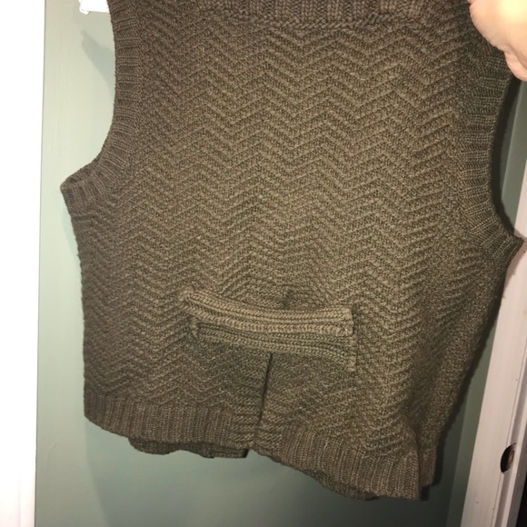 See by Chloe army green fall/winter sweater vest - Picture 7 of 17